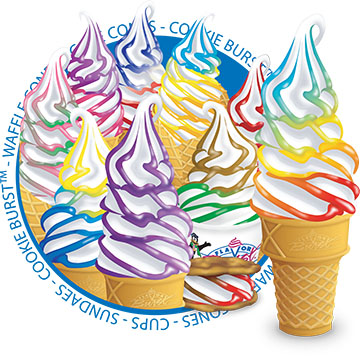 USA Commercial 5 flavors soft serve ice cream machine,gelato ice cream maker